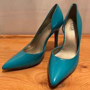 a.n.a. a new approach - Teal Pointed Toe Pumps Size 6.5M